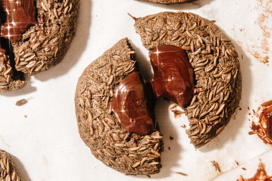 Pumpernickel Cookies (V & GF)