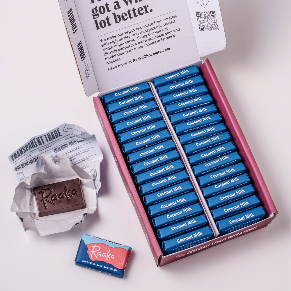 Coconut Milk Mini Dose box with open mini