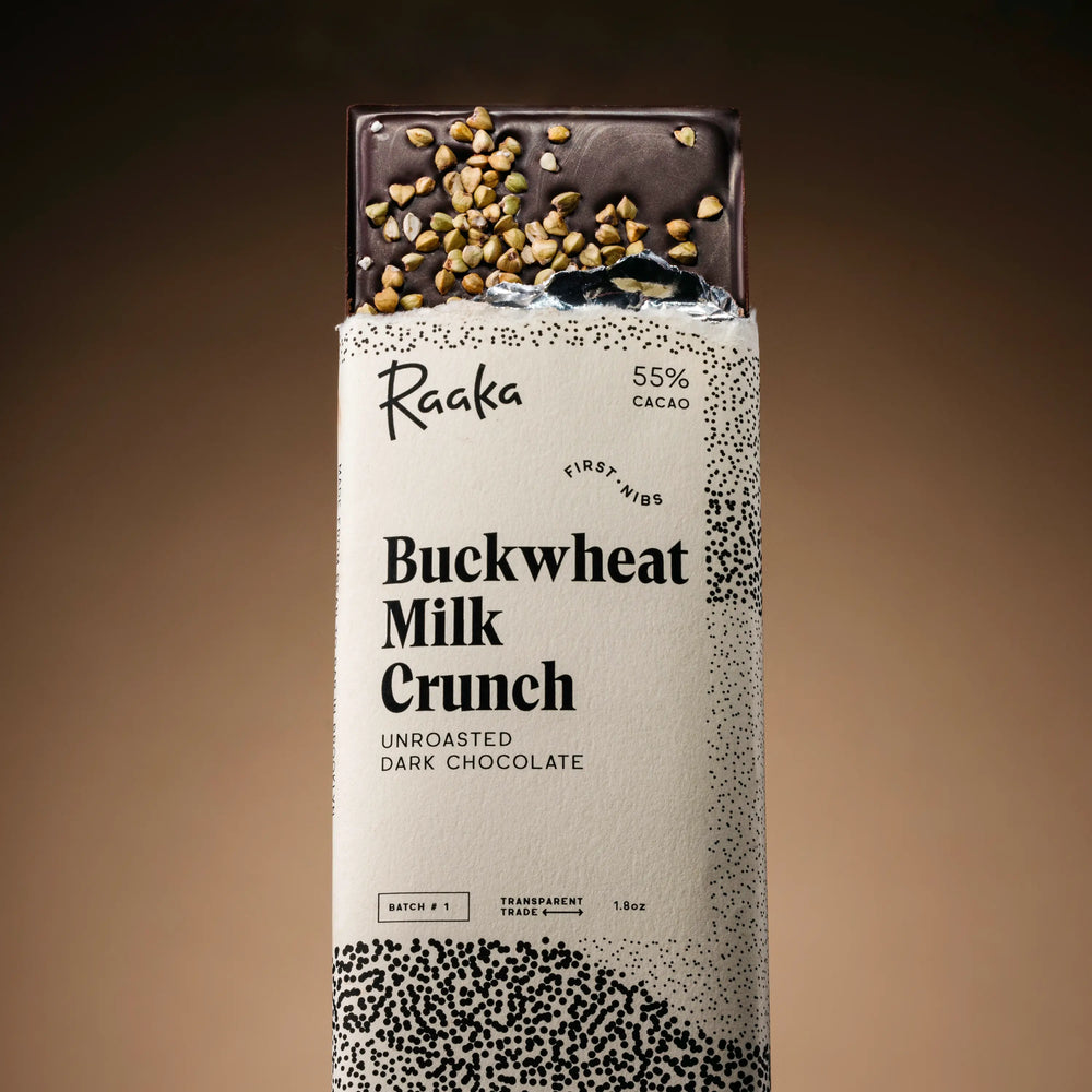 Buckwheat Milk Crunch - Raaka Chocolate