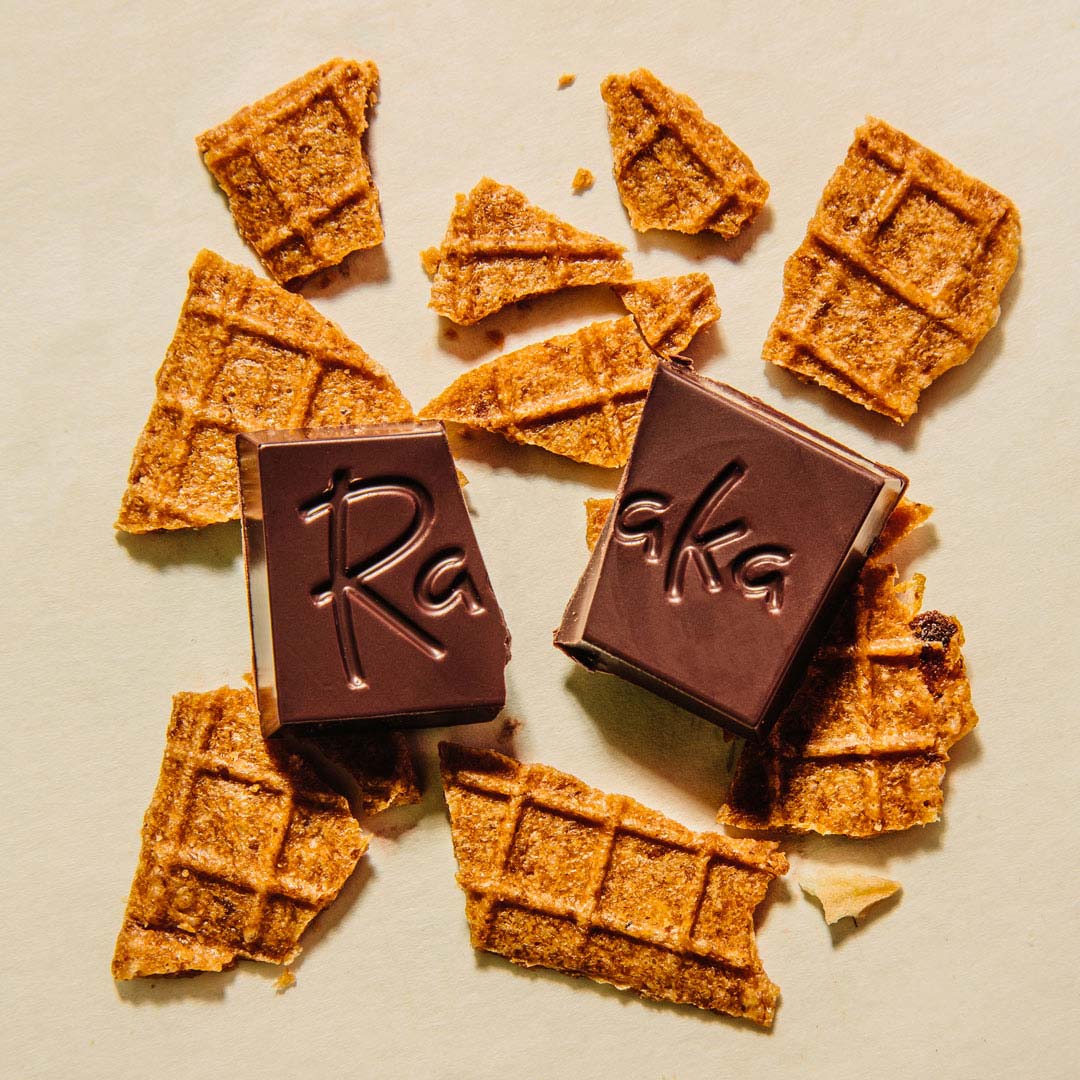 Waffle Crunch Minis Bag (Goody) - Raaka Chocolate